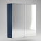 Oliver Mirror Cabinet 2-Door 600mm Navy Blue