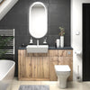 Oliver Modern Oak Fitted Furniture Combination