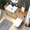 Oliver Modern Oak Fitted Furniture Combination