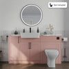 Oliver Pink Shaker Fitted Furniture Combination