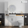 Oliver White Shaker Fitted Furniture Combination with Tall Boy Storage