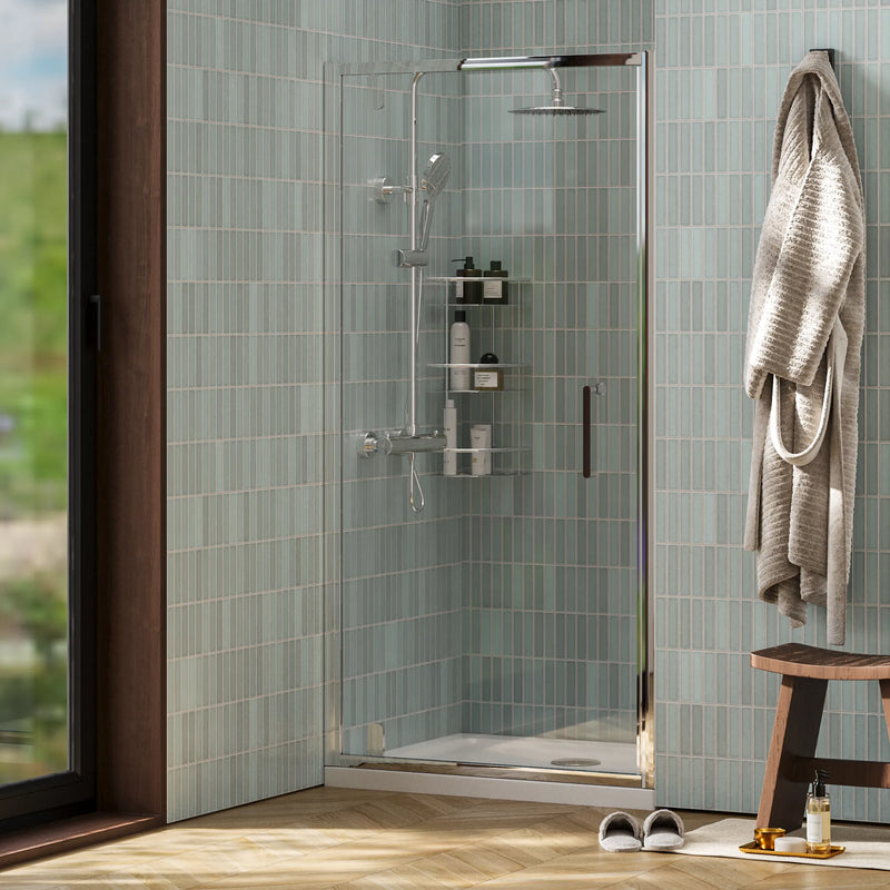 Reduced Height 760 x 1750 Pivot Door Radiant