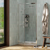 Radiant pivot shower door, view 2