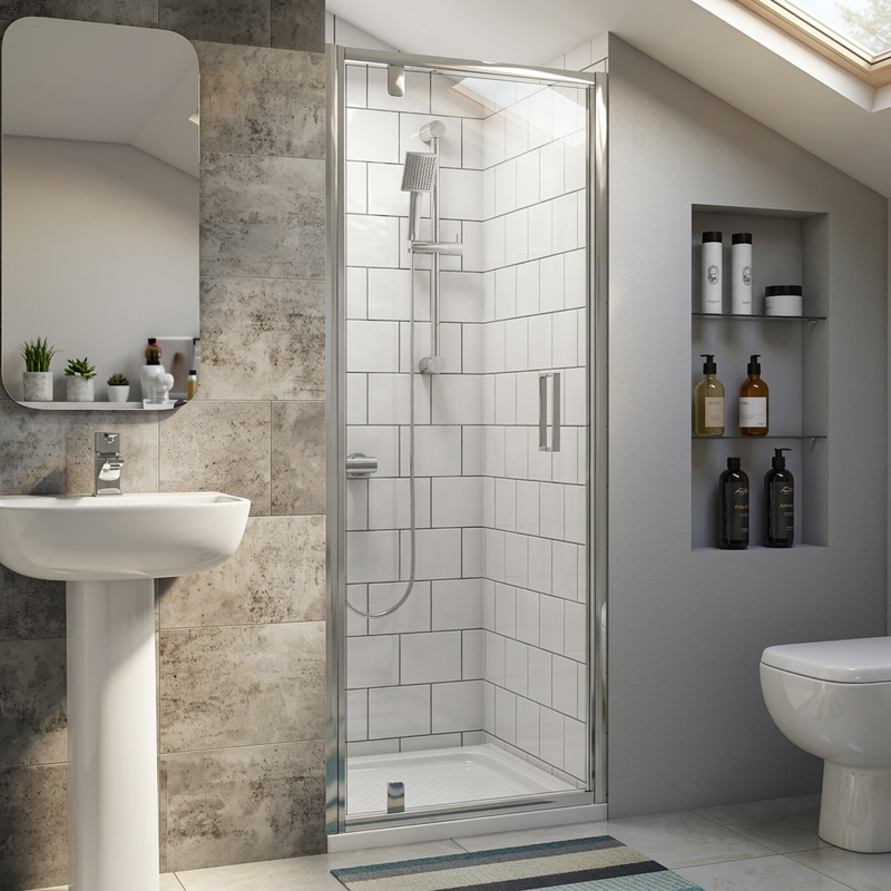 700 x 1750 Reduced Height Pivot Door Radiant