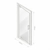 900 x 1900 Pivot Door Radiant