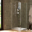Radiant 800 x 1900mm pivot shower door