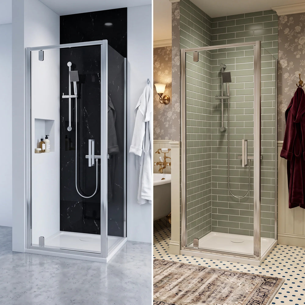 700 x 1900 Pivot Door Radiant