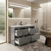 Pemberton 1200mm Freestanding Anthracite Double Vanity Unit