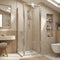 Pivot 800mm x 800mm Square Shower Enclosure Radiant