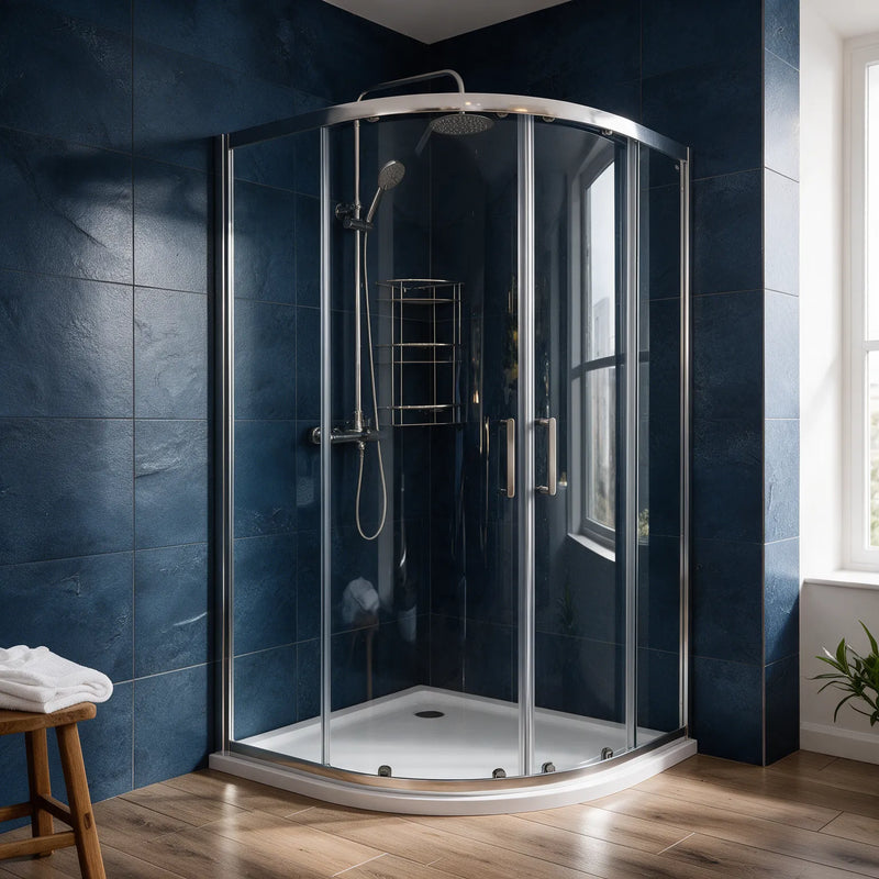Reduced Height 800 x 800 x 1750 Quadrant Radiant