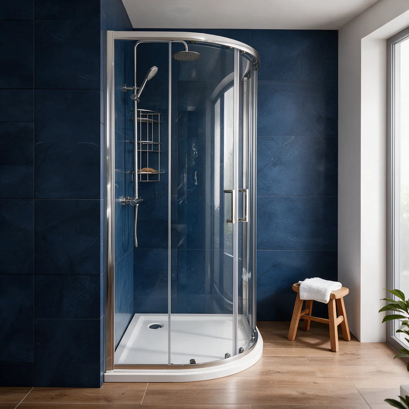 900mm x 900mm Standard Height 2 Door Quadrant Radiant