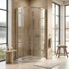 Reduced Height 800 x 800 x 1750 Quadrant Radiant