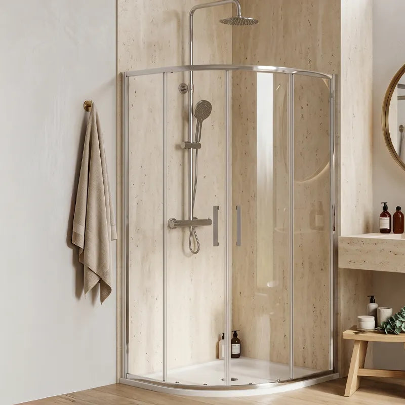 Reduced Height 800 x 800 x 1750 Quadrant Radiant