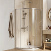 900 x 900 x 1750 Reduced Height Quadrant Radiant