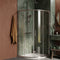900 x 900 x 1750 Reduced Height Quadrant Radiant