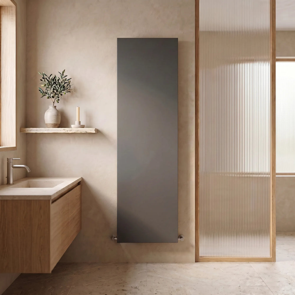 1800 x 600 Ischia Radiator Anthracite Lazzarini