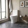 Resort Rimless Closed Couple Toilet