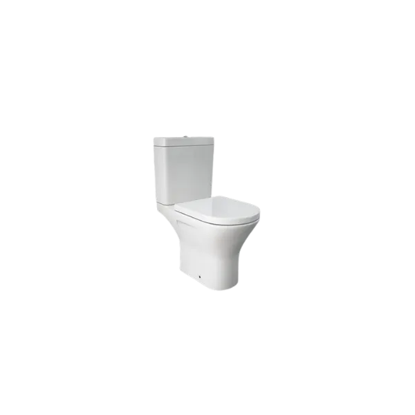 Resort Rimless Open Back Close Couple Toilet