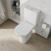 Resort Rimless Open Back Close Couple Toilet