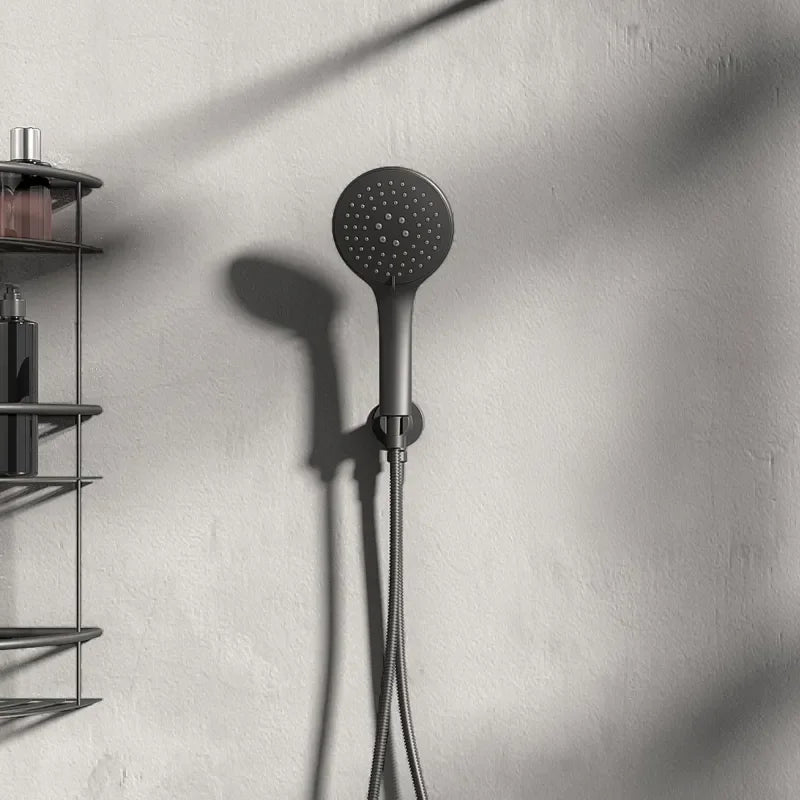 Round Handset & Concealed Inlet Multi-Function Tweed