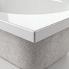 1400 x 700mm Single Ended Bath Mercury