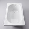 1600mm Single Ended Bath Mercury