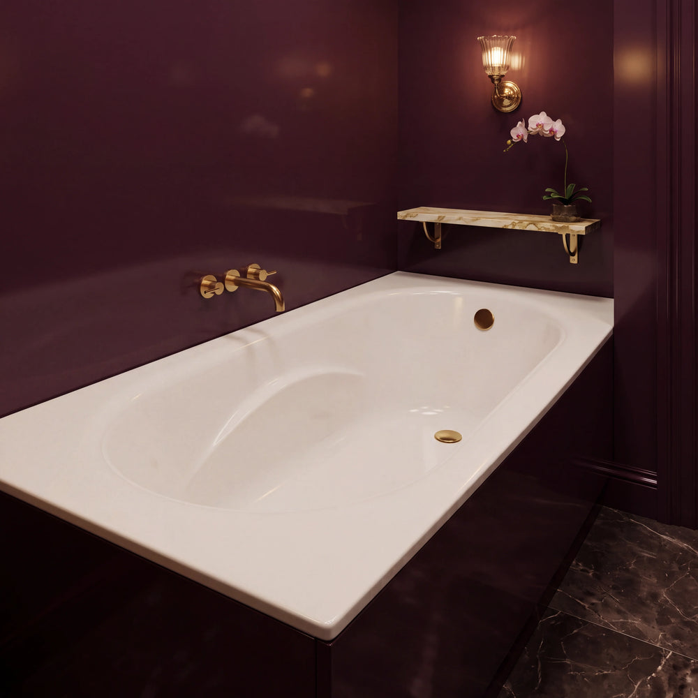 1200 x 700mm Single Ended Bath Petite