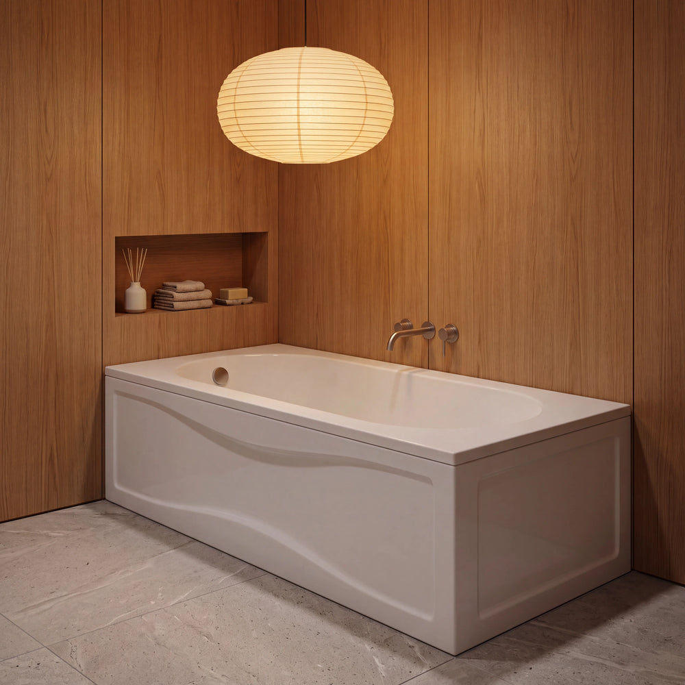 1200 x 700mm Single Ended Bath Petite