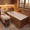 1800 x 800mm Single Ended Bath Slim