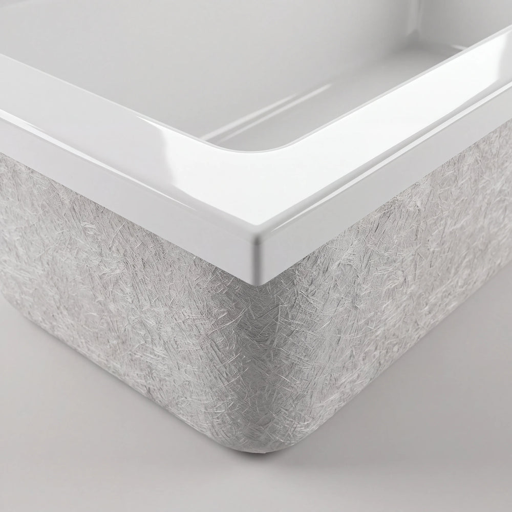 1800 x 800mm Single Ended Bath Slim