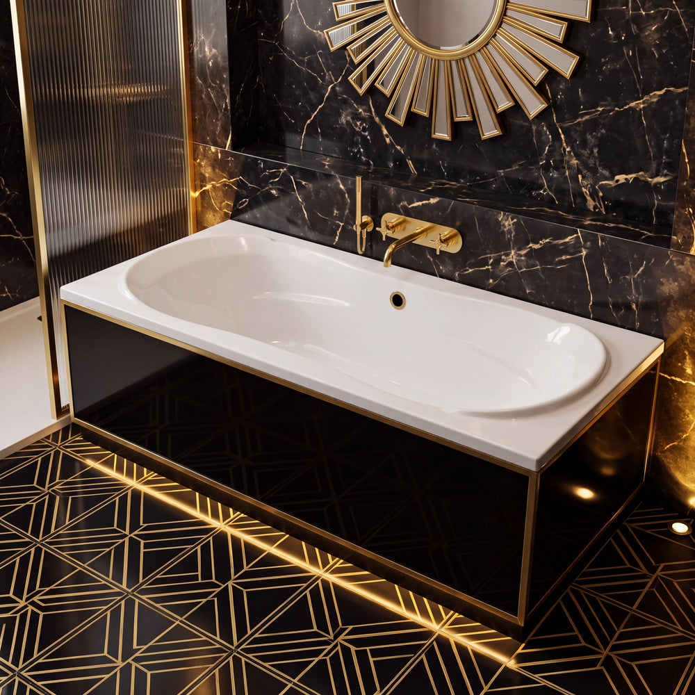 1900 x 900mm Double Ended Bath Strata Duo