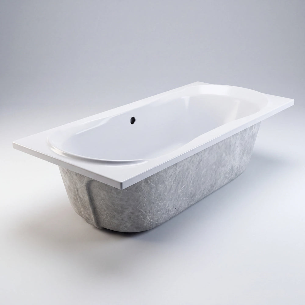 1900 x 900mm Double Ended Bath Strata Duo