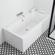 1600 x 800mm Double Ended Bath Vernwy