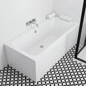 1600 x 800mm Double Ended Bath Vernwy