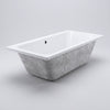 1600 x 800mm Double Ended Bath Vernwy