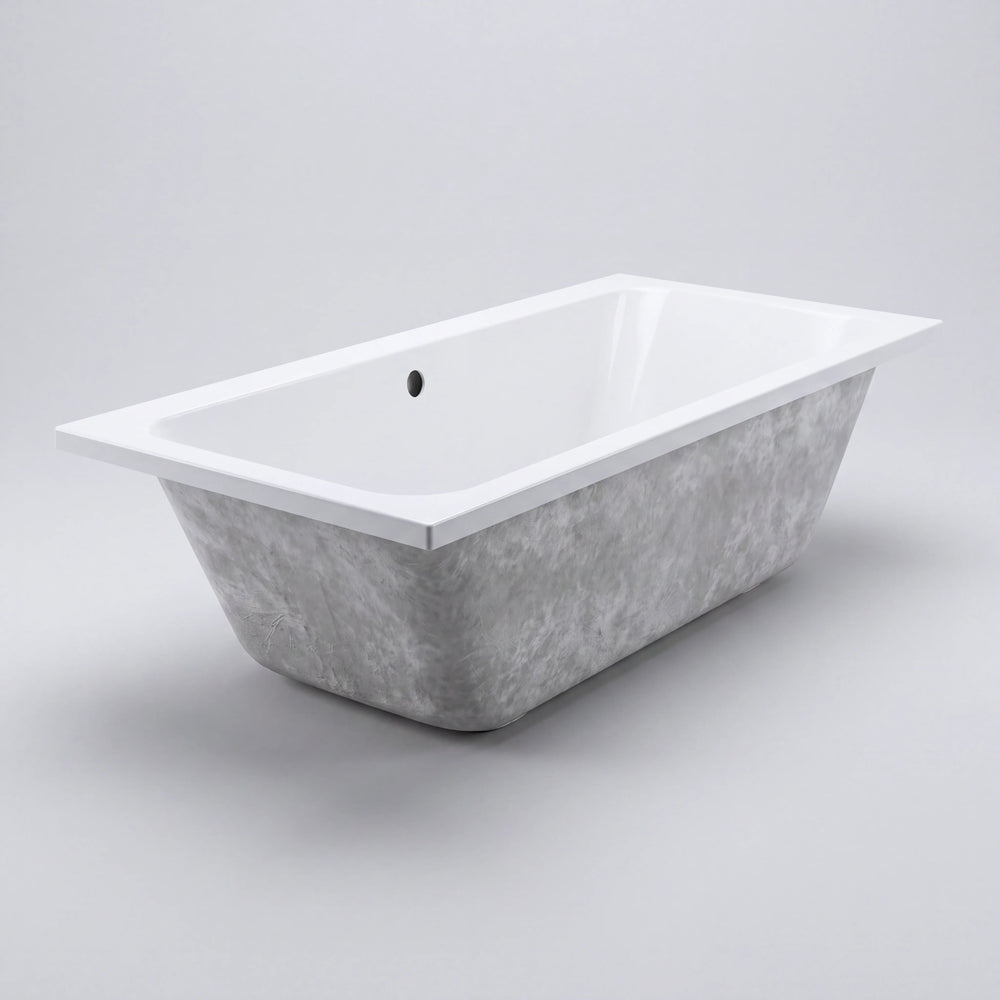 1600 x 800mm Double Ended Bath Vernwy