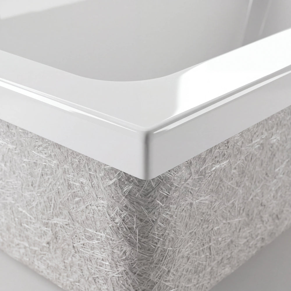 1600 x 800mm Double Ended Bath Vernwy