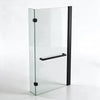 L shaped Bath Screen with Rail Radiant