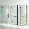 L shaped Bath Screen with Rail Radiant