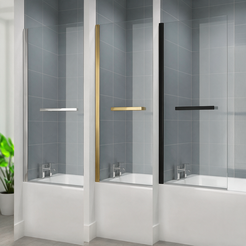 Square Bath Screen and Rail Radiant