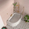 Curved Screen for Cleo Bath Radiant