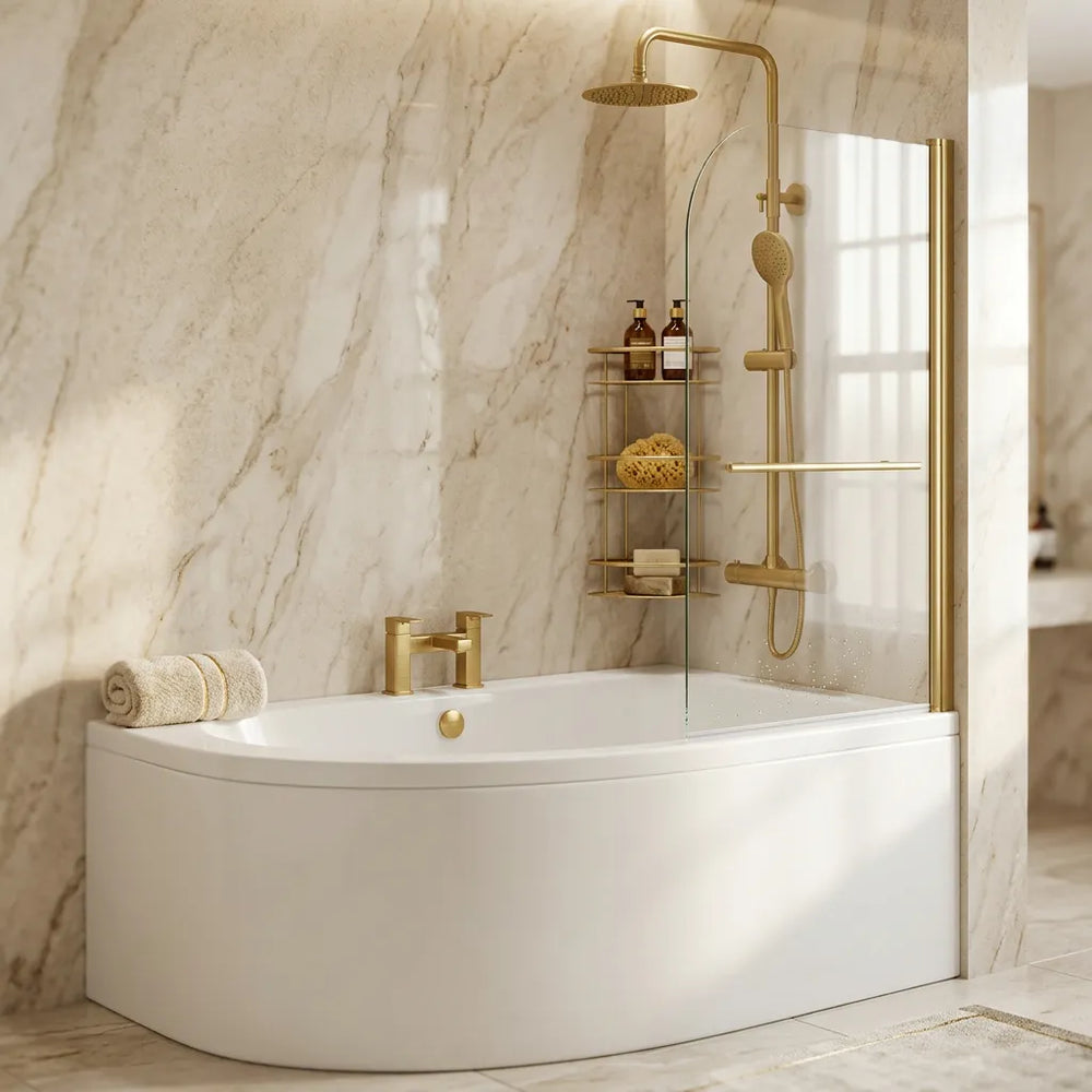 Curved Screen for Cleo Bath Radiant