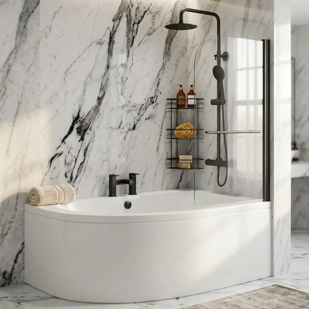 Curved Screen for Cleo Bath Radiant