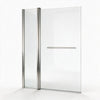 1400mm Square Bath Screen, Inline Panel & Rail Radiant