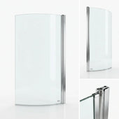Shower Bath Curved Screen Ethan