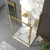 1200mm Semi Frameless Sliding Door Odessa