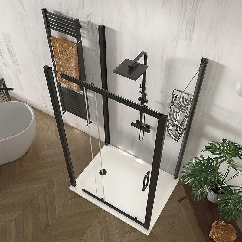 1200mm Semi Frameless Sliding Door Odessa