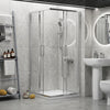 Reduced Height 760 x 760 x 1750 Corner Entry Radiant