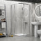 Reduced Height 760 x 760 x 1750 Corner Entry Radiant