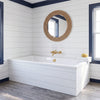 1700mm Slim Double Ended Acrylic Bath
